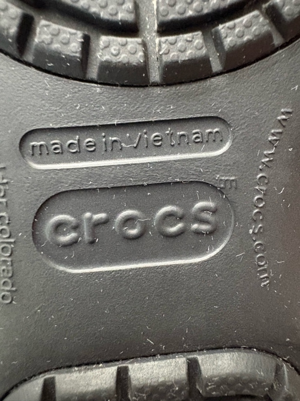 CROCS Black Quilted Puff Winter Boots - Picture 4 of 5